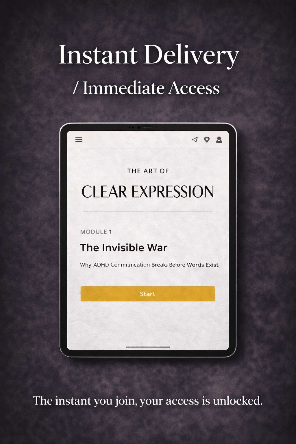 The Art Of Clear Expression™